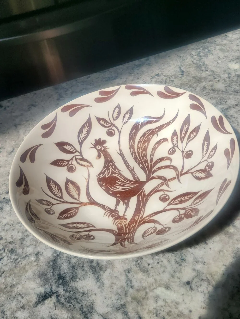 Vintage 1950s Large Bowl